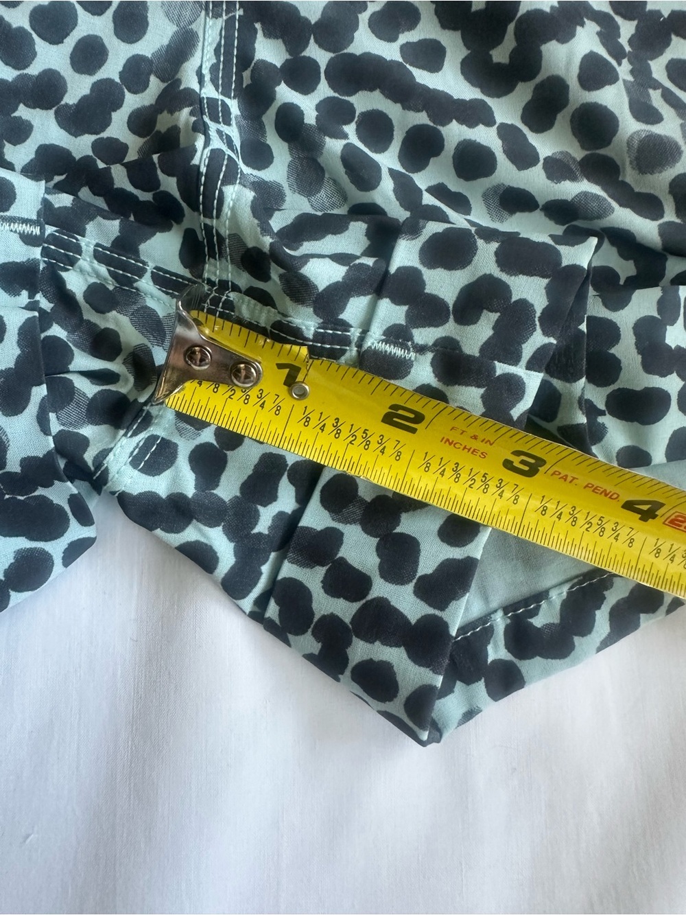 Lululemon Spring Break Away 3” Mint Green with Black Dot Print Drawstring Shorts - Picture 14 of 14
